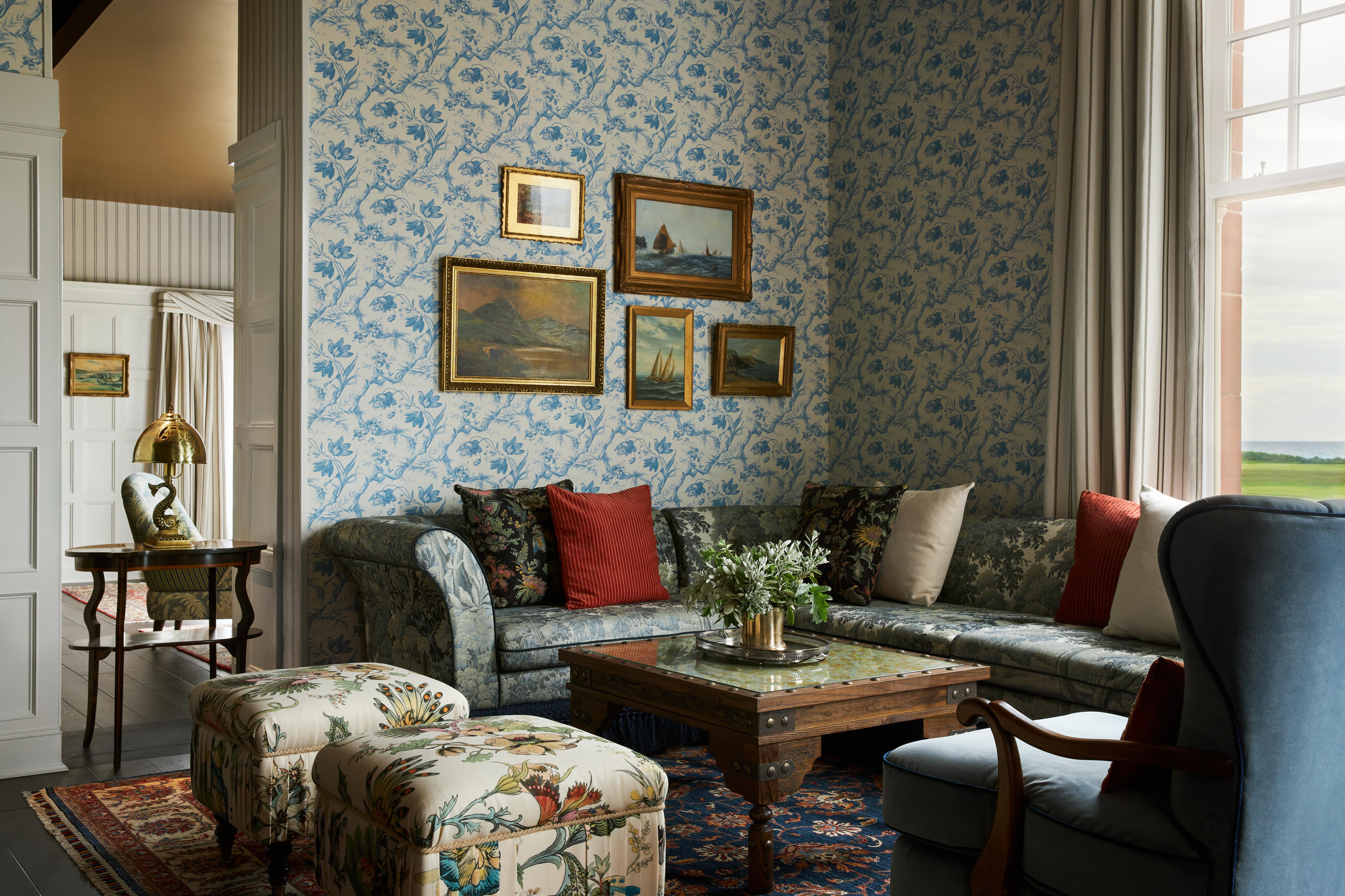 Marine Troon Hotel ภายนอก รูปภาพ The living room